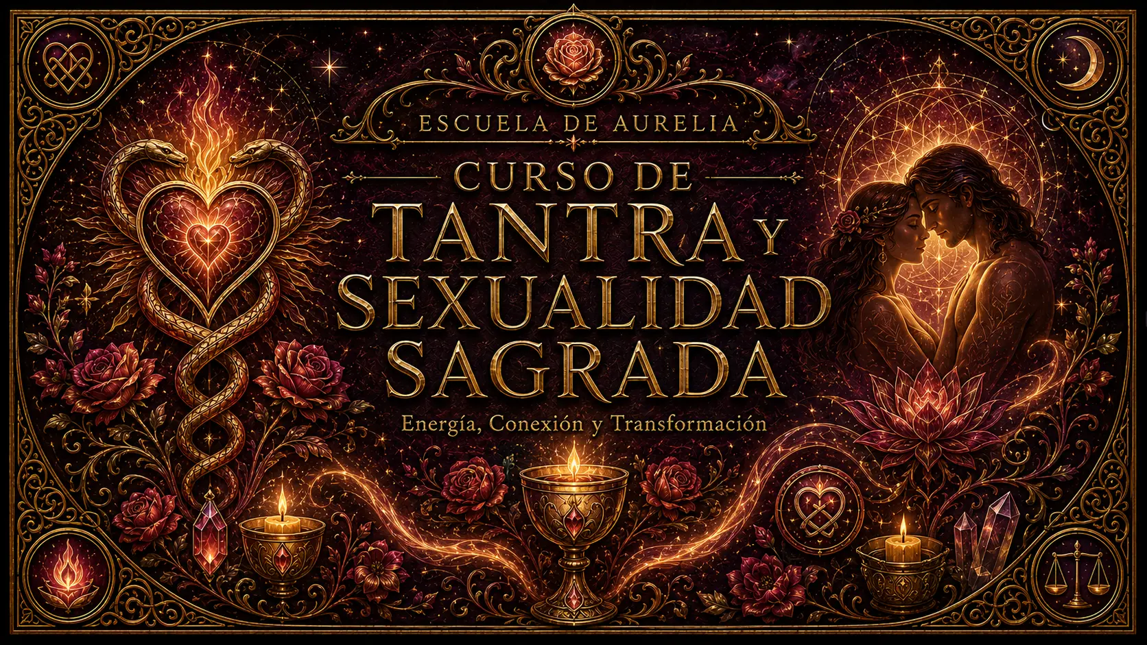 Portada de Curso de Tantra y Sexualidad Sagrada