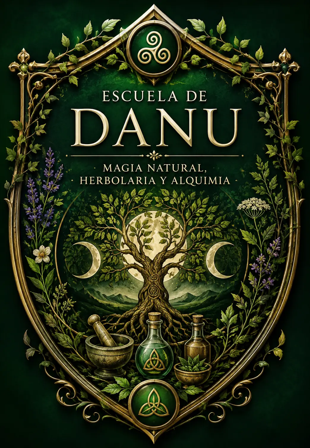 Escudo de la Escuela de DANU