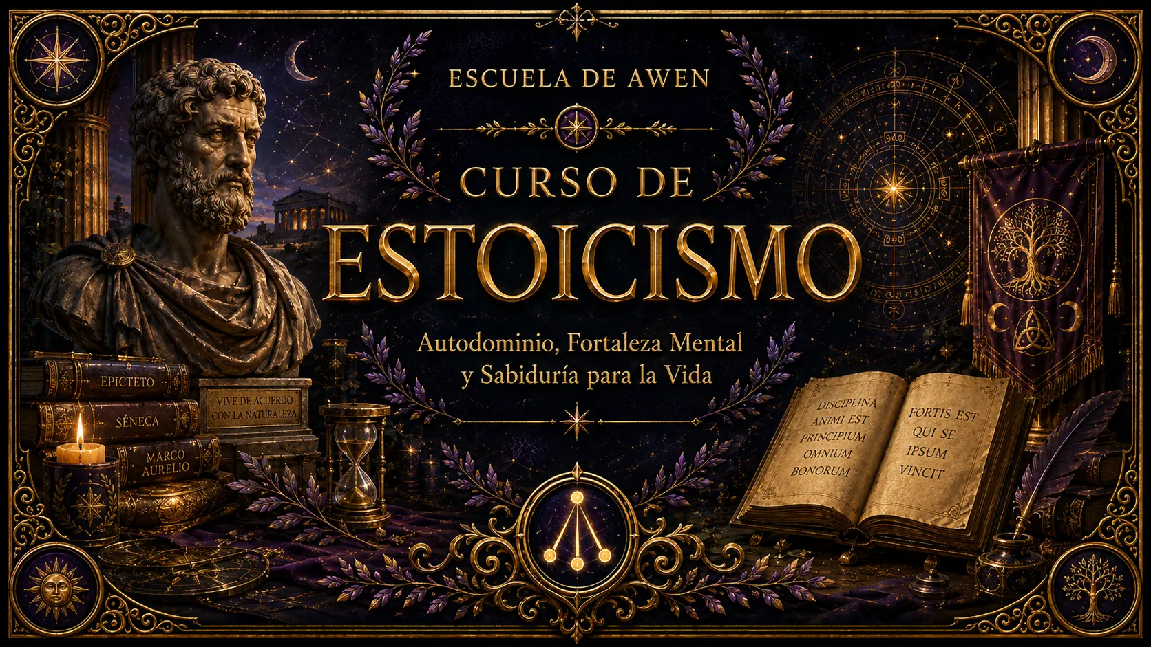 Portada de Curso de Estoicismo