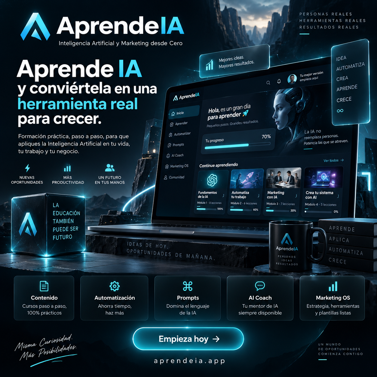 AprendeIA — Inteligencia Artificial y Marketing desde Cero