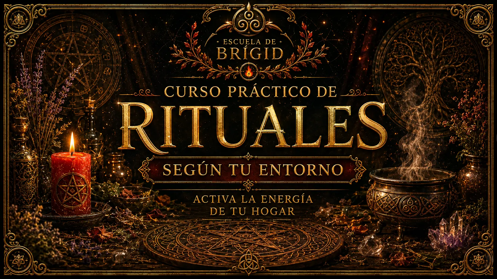 Portada de Curso Práctico de Rituales según tu Entorno