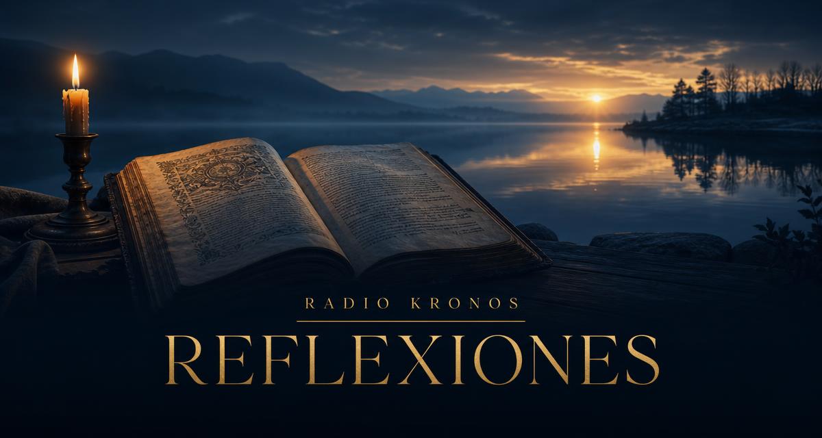 Portada de la sección Reflexiones en Radio Kronos