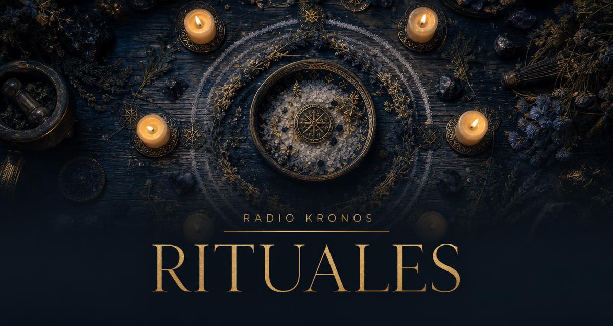 Portada de la sección Rituales en Radio Kronos