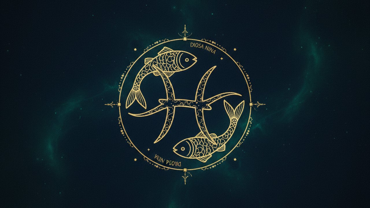 Emblema del signo Piscis